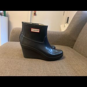Hunter Wedge Rain Boots